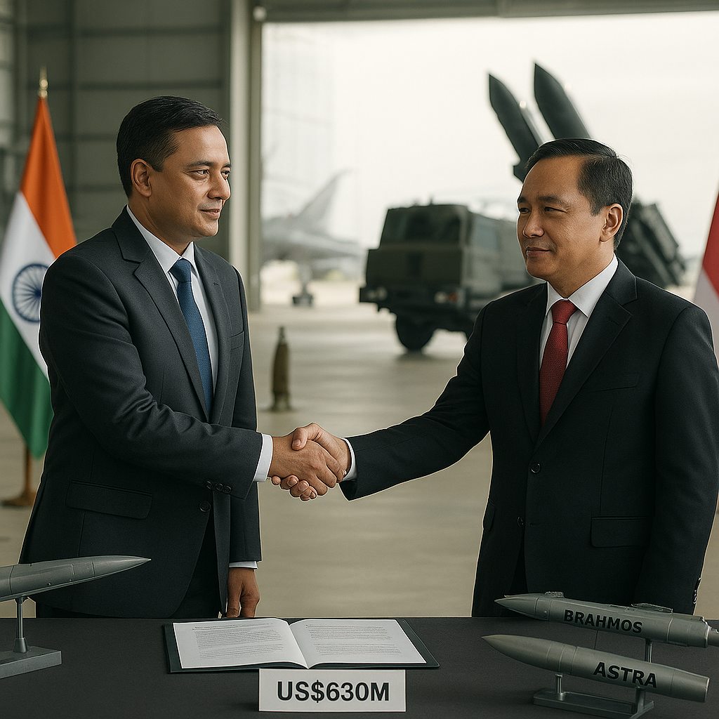 Ekspor Rudal BrahMos dan Astra dari India ke Indonesia Diteken, Nilai Kontrak Capai US$630 Juta