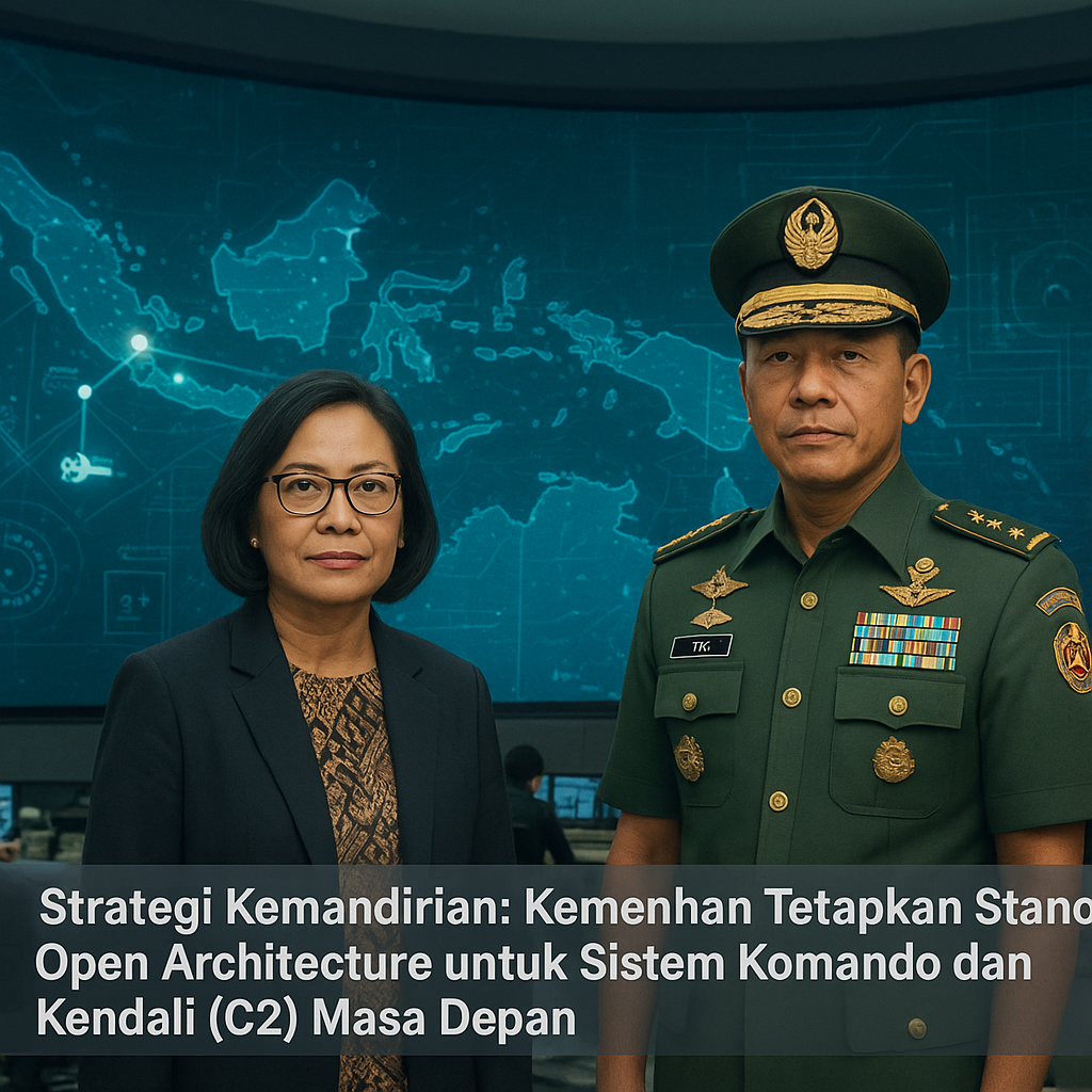 Strategi Kemandirian: Kemenhan Tetapkan Standar Open Architecture untuk Sistem Komando dan Kendali (C2) Masa Depan