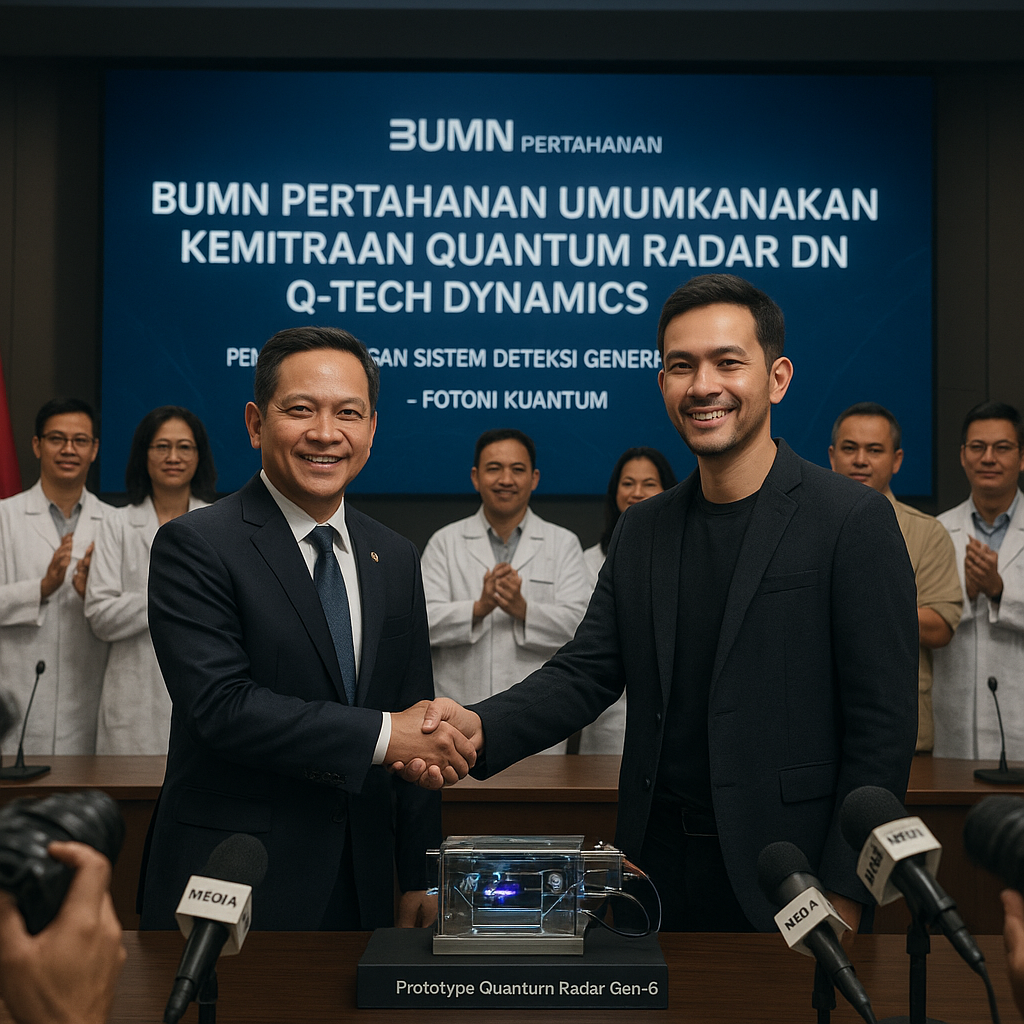 BUMN Pertahanan Umumkan Kemitraan Quantum Radar dengan Start-up Lokal untuk Pengembangan Sistem Deteksi Generasi 6