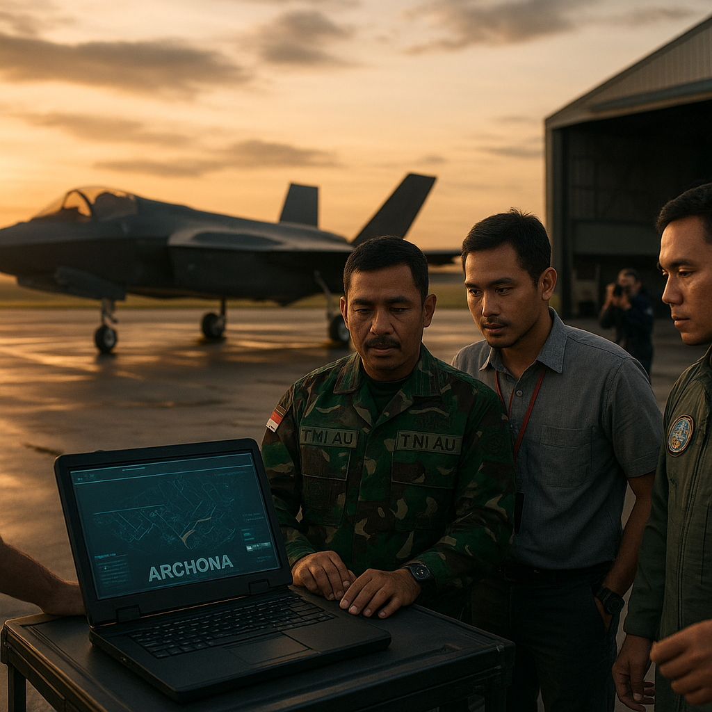 TNI AU Integrasikan Data Link MADL F-35 dengan Sistem Komando Pusat ‘Archona’ Buatan Dalam Negeri