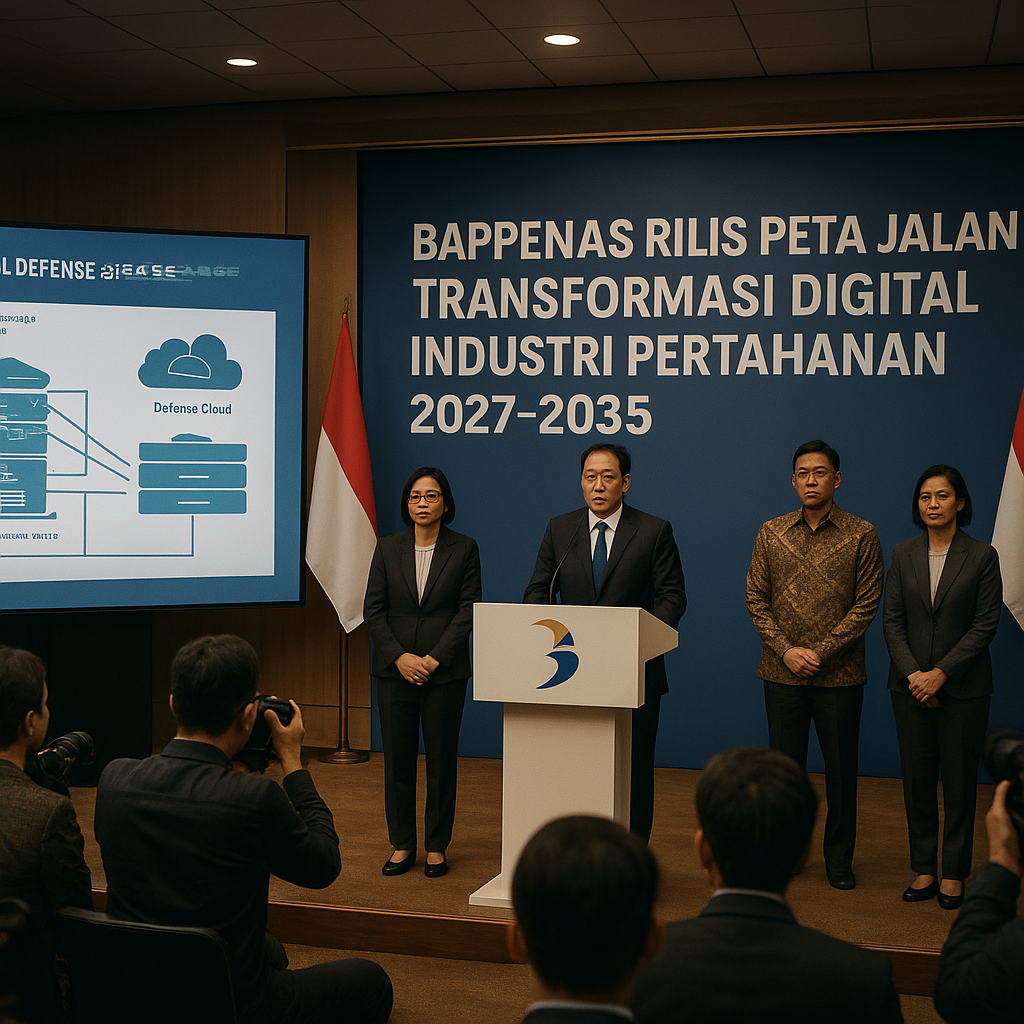 Bappenas Rilis Peta Jalan Transformasi Digital Industri Pertahanan 2027-2035