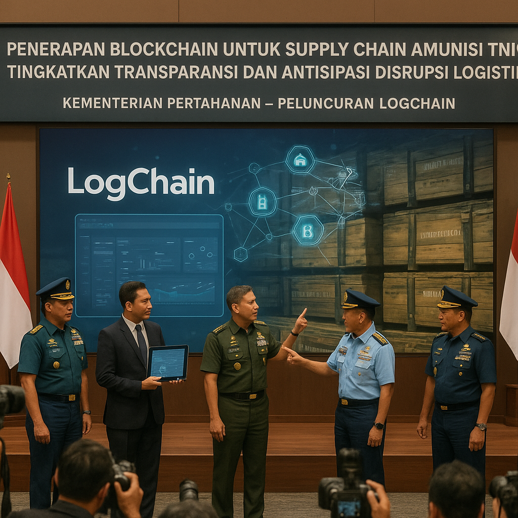 Penerapan Blockchain untuk Supply Chain Amunisi TNI: Tingkatkan Transparansi dan Antisipasi Disrupsi Logistik