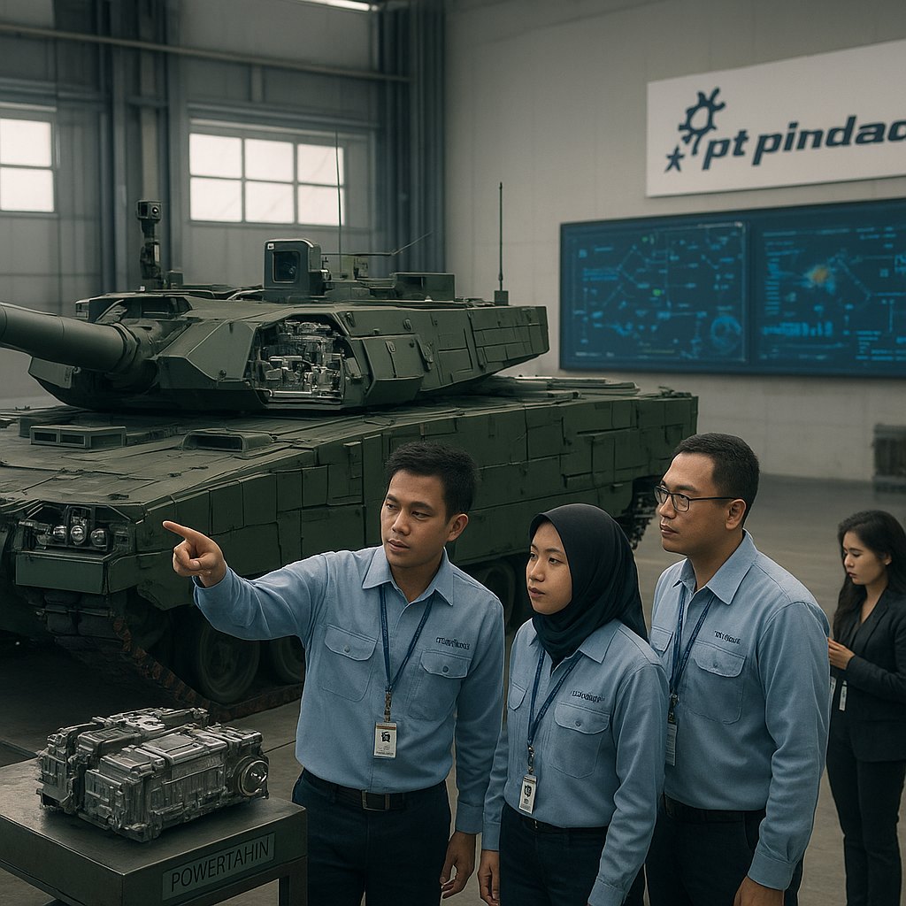 PT Pindad Garap Tank Medium Harimau II: Fokus pada Teknologi Survivability dan Network-Centric Warfare