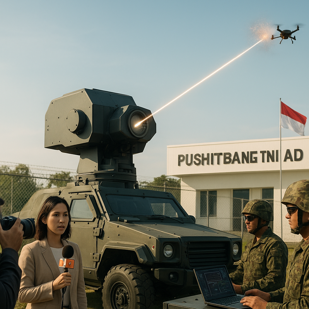 Pusat Riset Senjata Energi Terarah TNI AD: Eksperimen Laser dan Microwave untuk Pertahanan Perbatasan