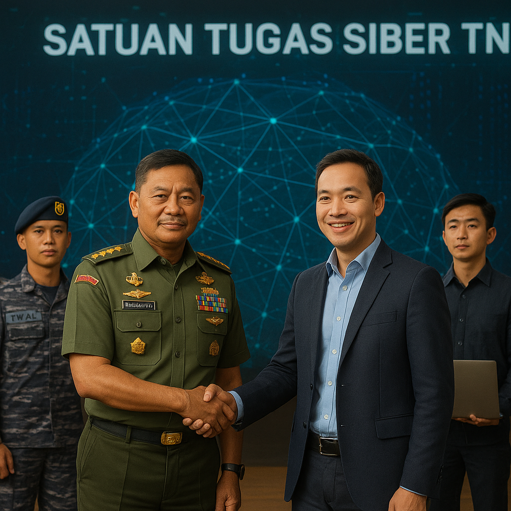 Armada Perang Siber TNI Resmi Dibentuk, Gandeng Start-Up Teknologi Lokal
