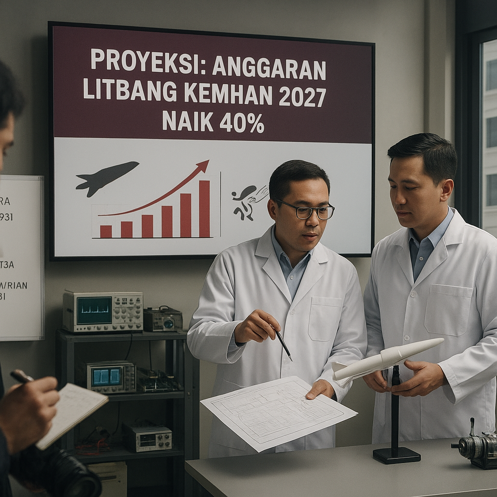 Proyeksi: Anggaran Litbang Kemhan 2027 Naik 40% untuk Fokus Teknologi Hypersonic dan Directed Energy