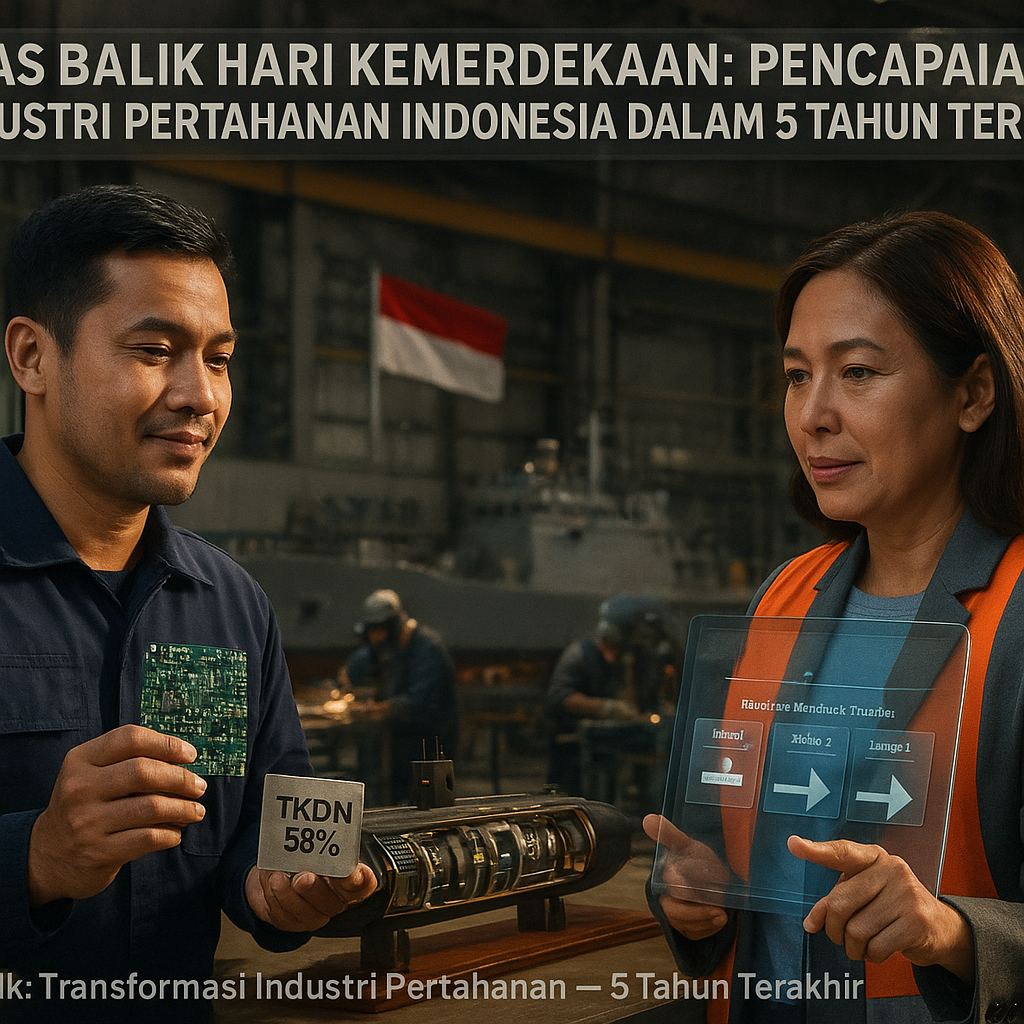 Kilas Balik Hari Kemerdekaan: Pencapaian Industri Pertahanan Indonesia dalam 5 Tahun Terakhir