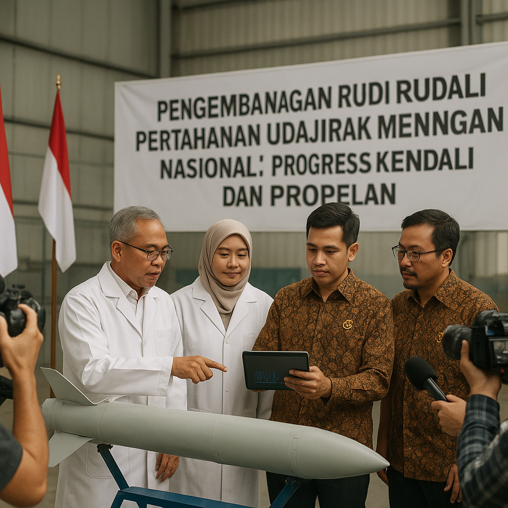 Pengembangan Rudal Pertahanan Udara Jarak Menengah Nasional: Progress R&D Sistem Kendali dan Propelan