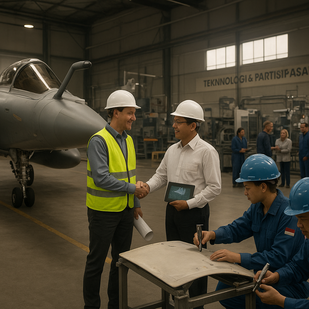 Strategi Offset dan Industrial Participation dalam Kontrak Rafale F4: Analisis Dampak Teknologi dan Ekonomi