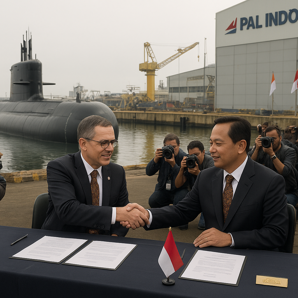PAL Indonesia Tandatangani Kontrak Pengembangan Kapal Selam Elektrik Generasi Baru