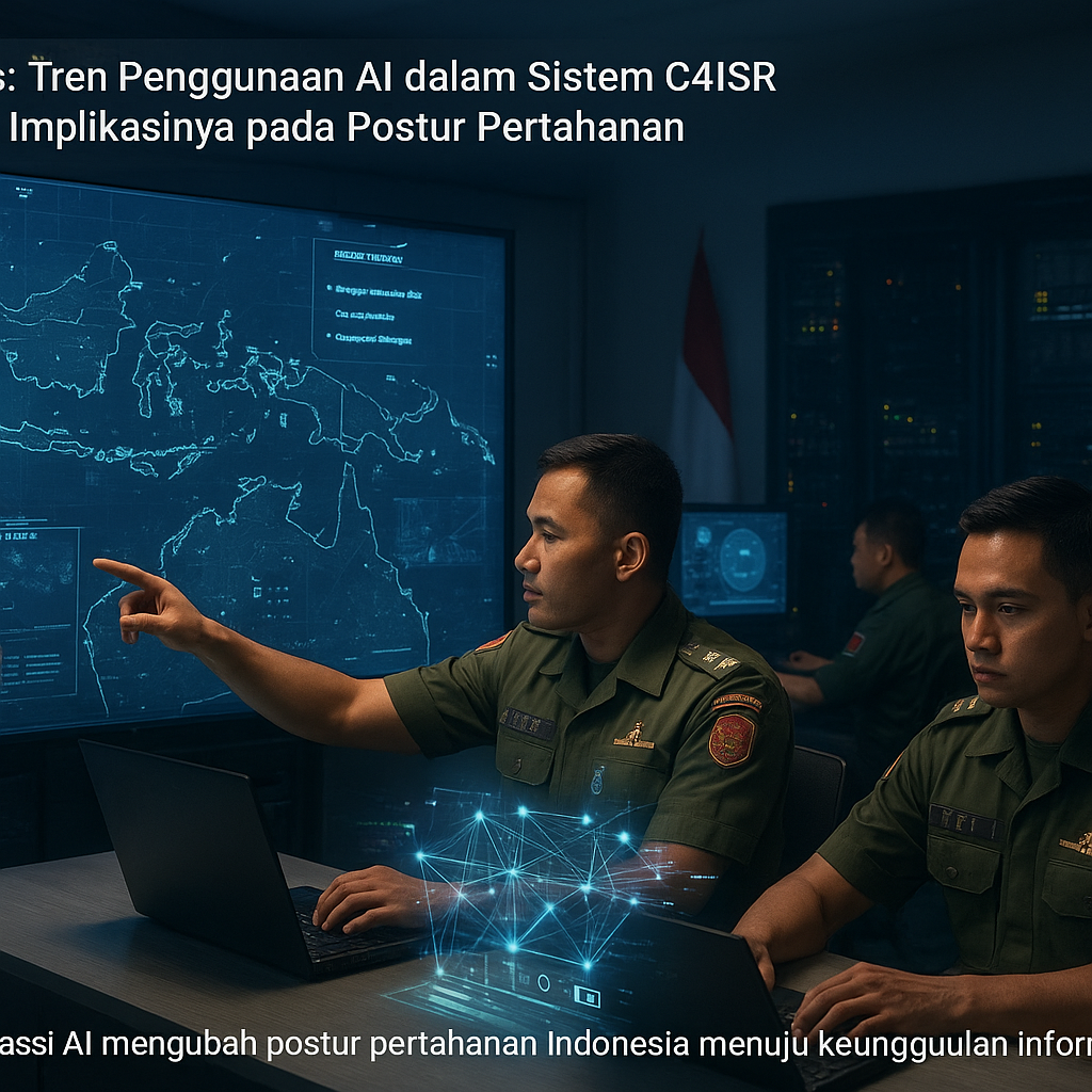 Analisis: Tren Penggunaan AI dalam Sistem C4ISR TNI dan Implikasinya pada Postur Pertahanan