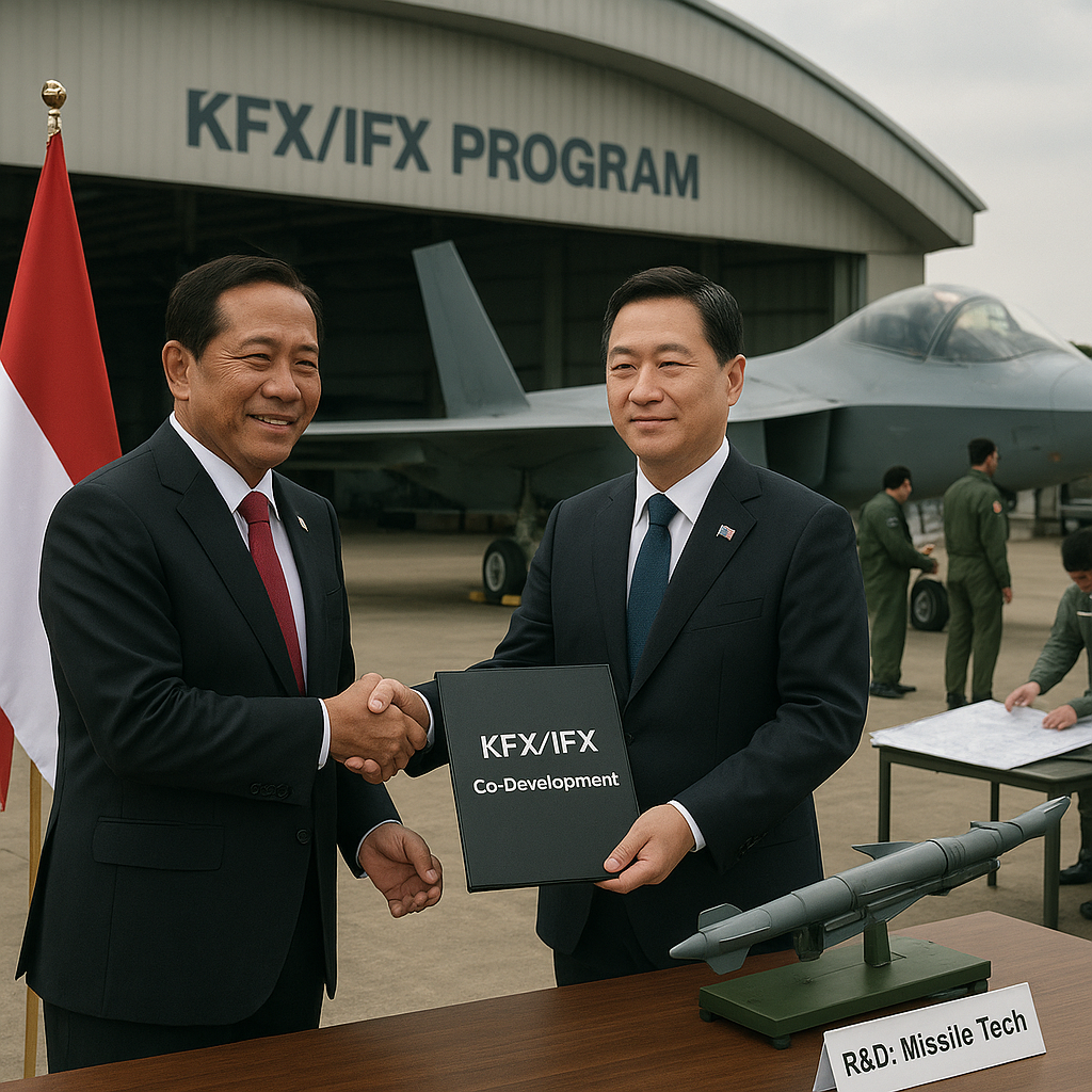 RI Perkuat Kerja Sama Pertahanan dengan Korea Selatan, Fokus pada Co-Development KFX/IFX dan Teknologi Rudal