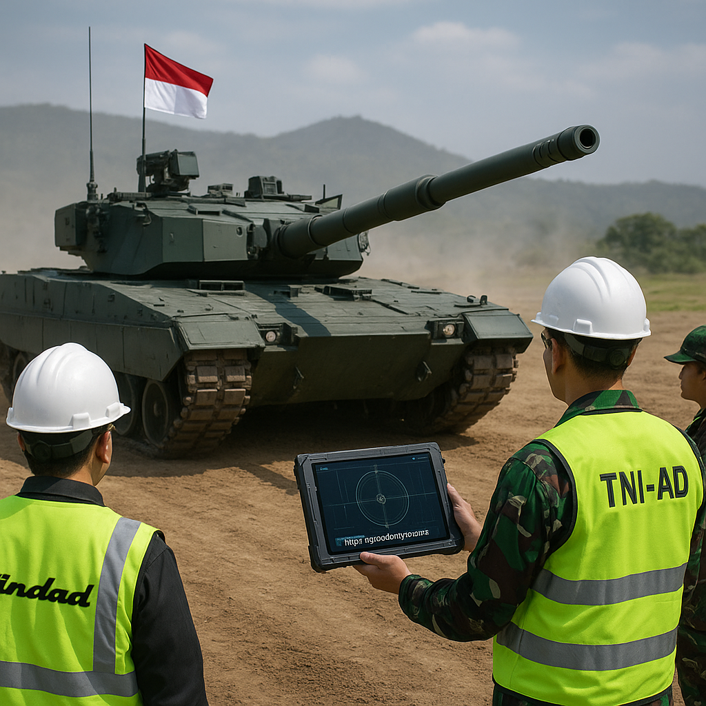 PT Pindad Selesaikan Pengujian Tank Harimau Medium Tank Generasi 2 dengan Sistem Kendali Tembakan Digital Terintegrasi