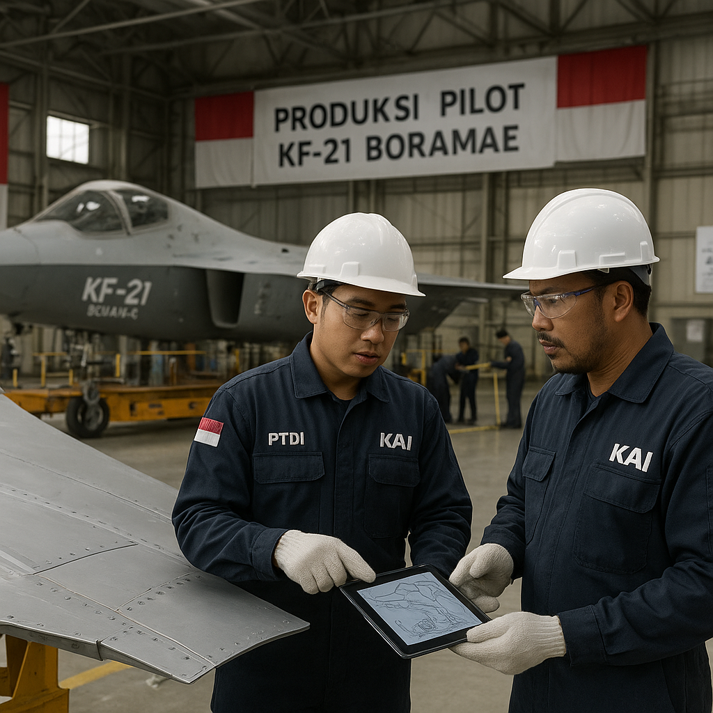 Produksi KF-21 Boramae untuk Indonesia Masuk Tahap Pilot Production, KAI dan PTDI Perkuat Kerjasama
