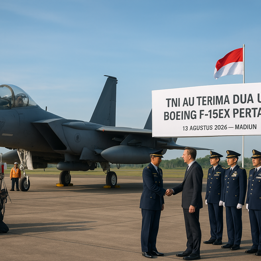 TNI AU Terima Dua Unit Boeing F-15EX Pertama, Perkuat Superioritas Udara