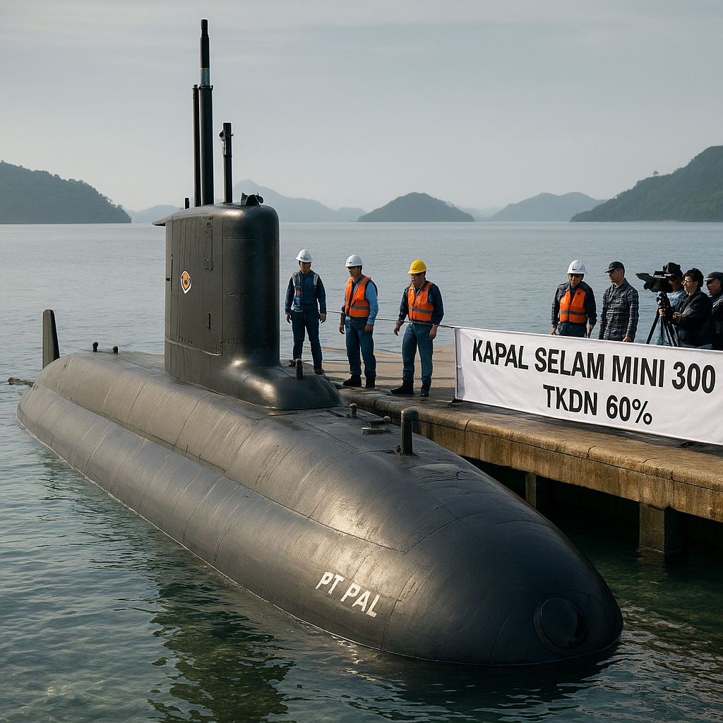 PT PAL Kembangkan Kapal Selam Mini Non-Nuklir untuk Patroli Perairan Dangkal Nusantara