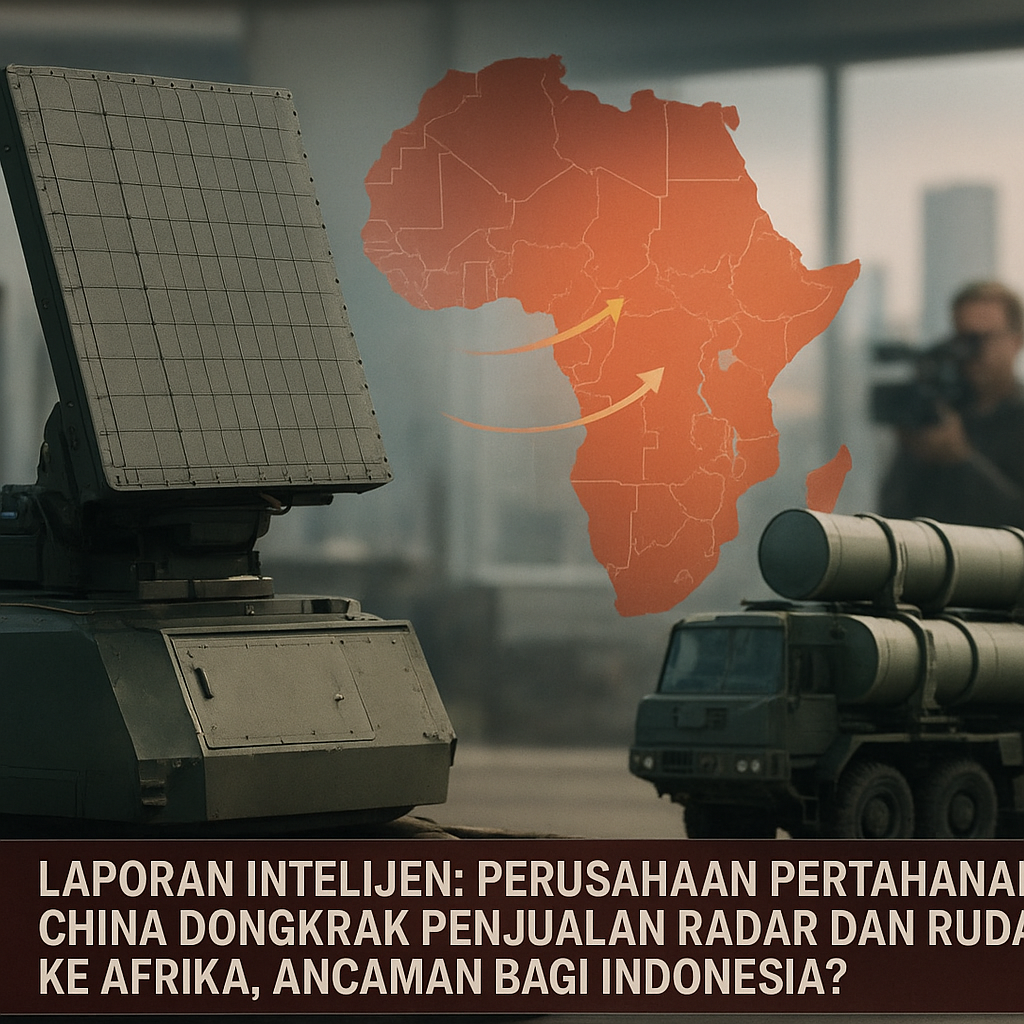 Laporan Intelijen: Perusahaan Pertahanan China Dongkrak Penjualan Radar dan Rudal ke Afrika, Ancaman bagi Indonesia?