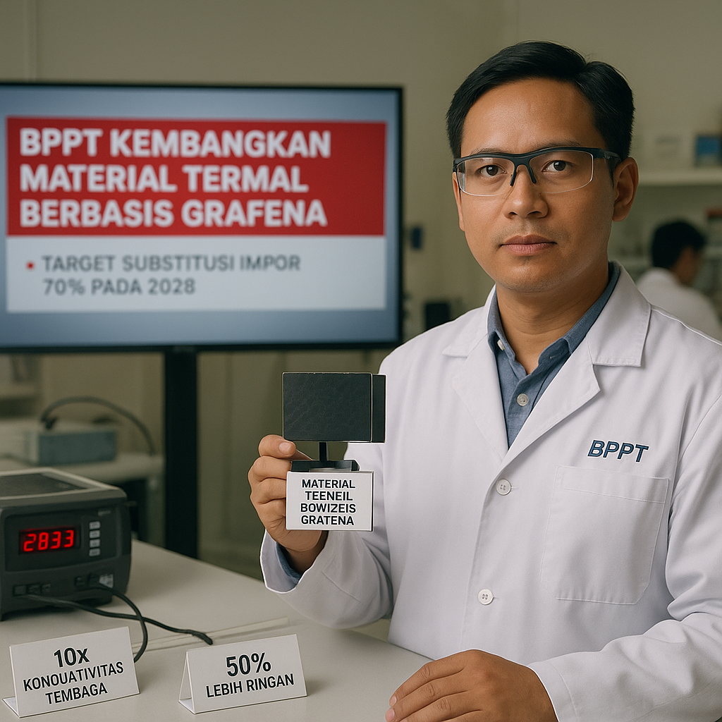 BPPT Kembangkan Material Termal untuk Alutsista Berbasis Grafena, Target Substitusi Impor 2028