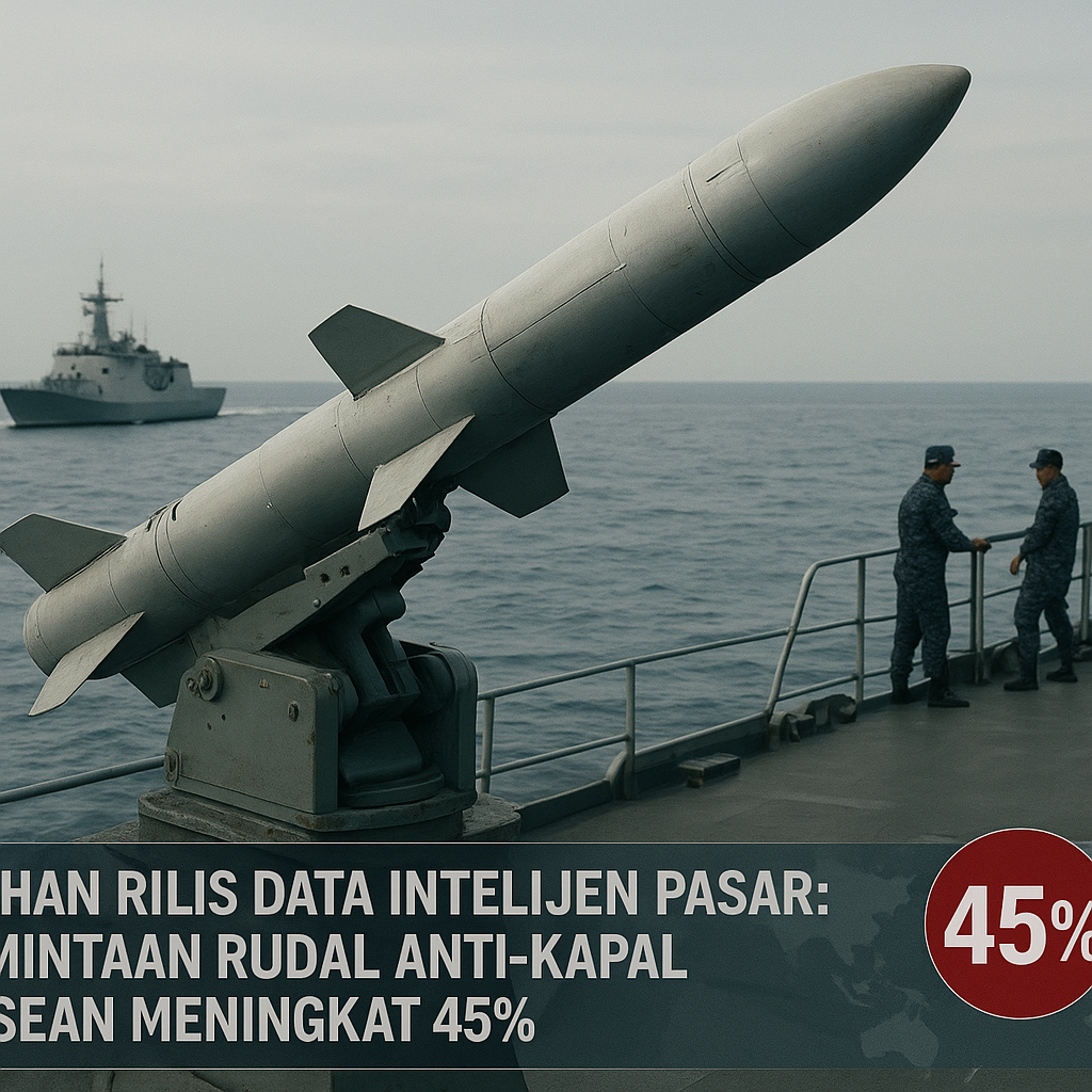 Kemhan Rilis Data Intelijen Pasar: Permintaan Rudal Anti-Kapal di ASEAN Meningkat 45%