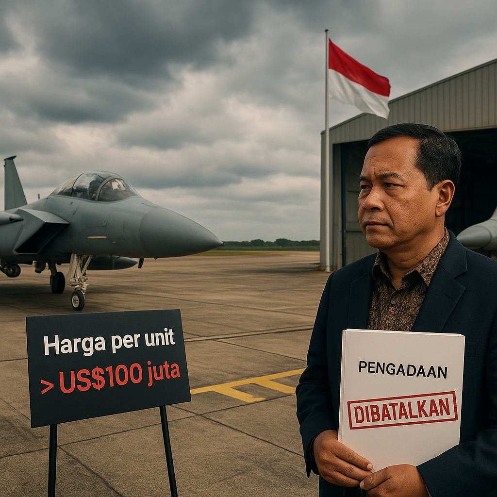 Harga Selangit! F-15EX AS Gagal Dibeli Indonesia, China Disebut Tawarkan Jet Tempur Lebih Murah