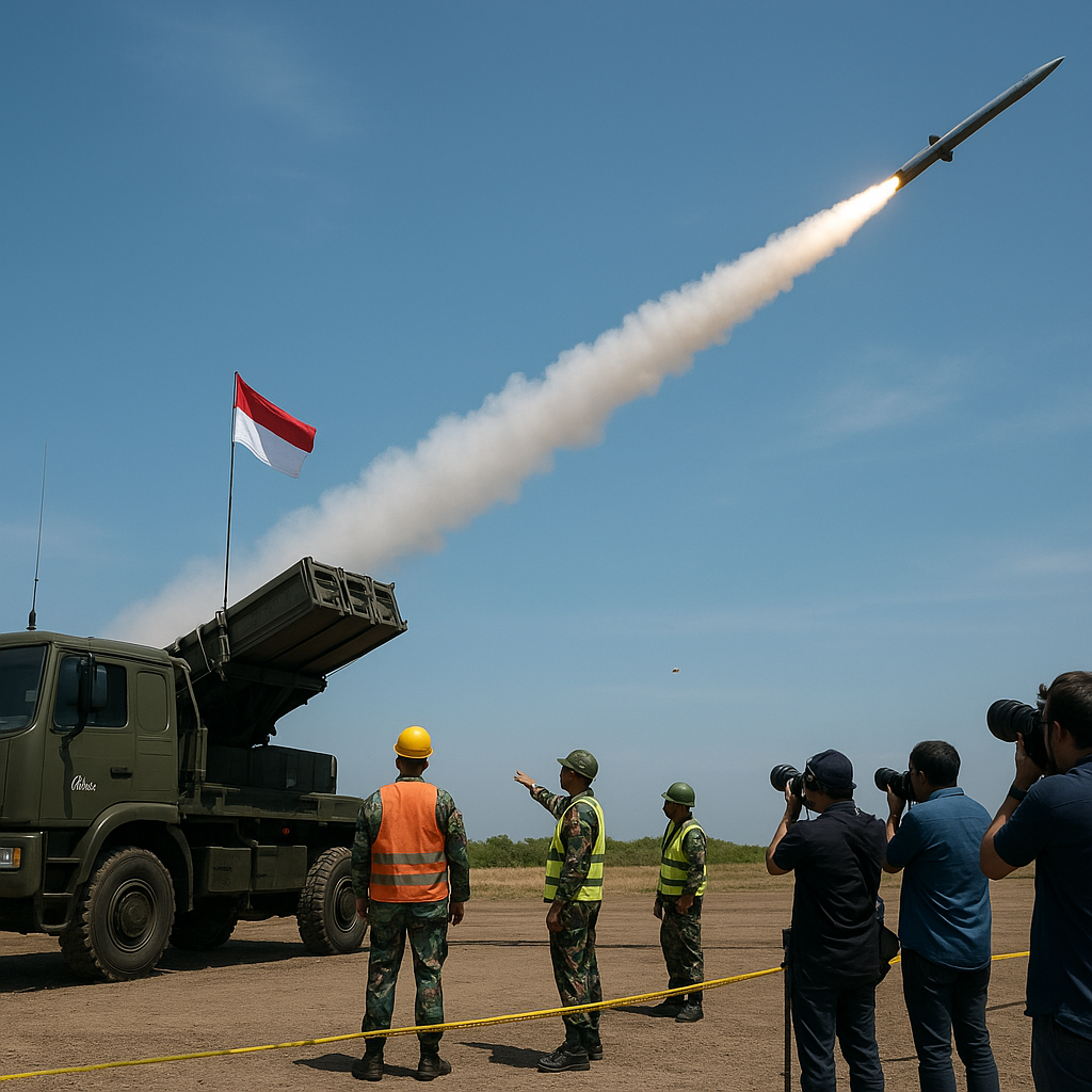 PT Pindad Selesaikan Uji Tembak Rudal Anti-Air 'Guntur-G3' untuk Sistem Pertahanan Udara Taktis