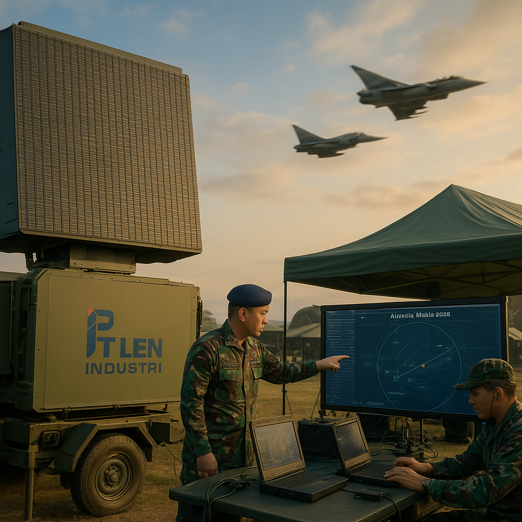 PT Len Industri Integrasikan Radar AESA dan Sistem Komando TNI AU dalam Latihan Tempur Gabungan