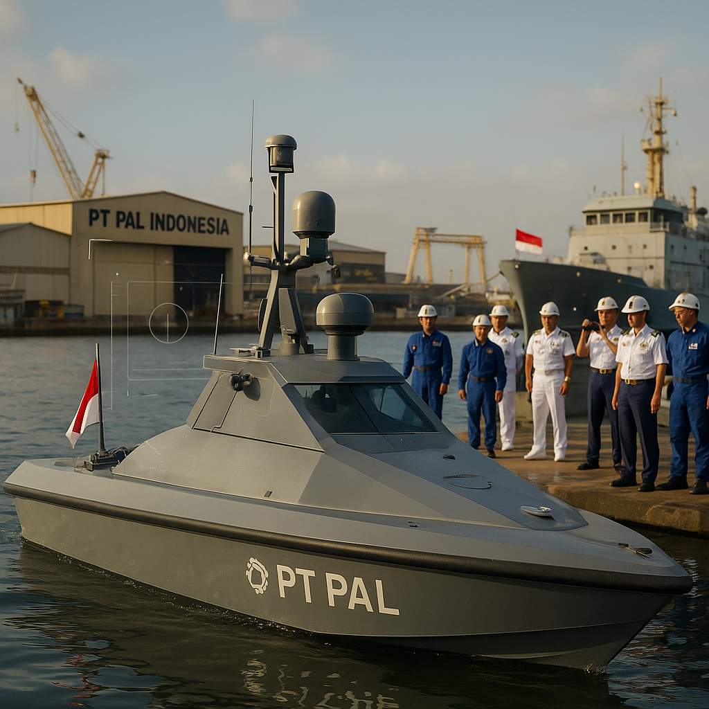 Bukan Sekadar Amunisi Serang, USV Kamikaze PT PAL Bawa Teknologi ISR dan AI Generasi Baru