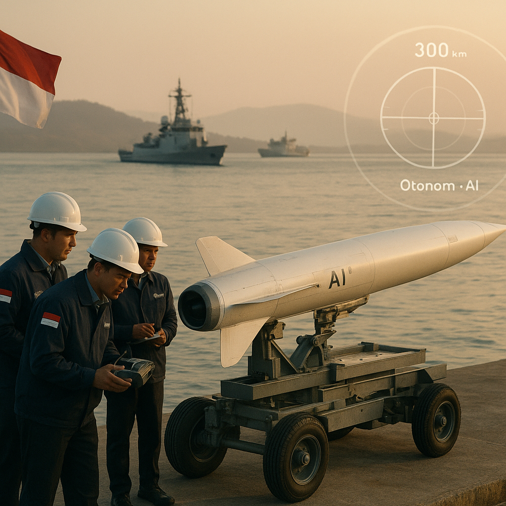Riset LAPAN Kembangkan Rudal Anti-Kapal Berbasis AI untuk Pertahanan Maritim