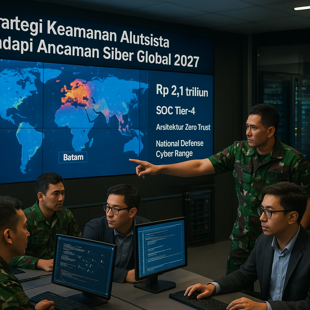 Strategi Keamanan Alutsista Hadapi Ancaman Siber Global 2027