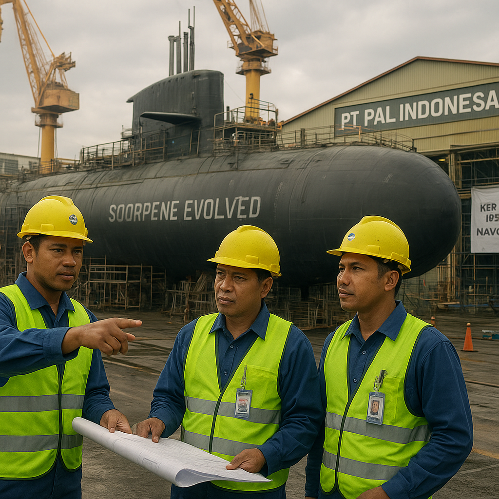 PT PAL Mulai Bangun Kapal Selam Scorpene, Target Rampung Delapan Tahun
