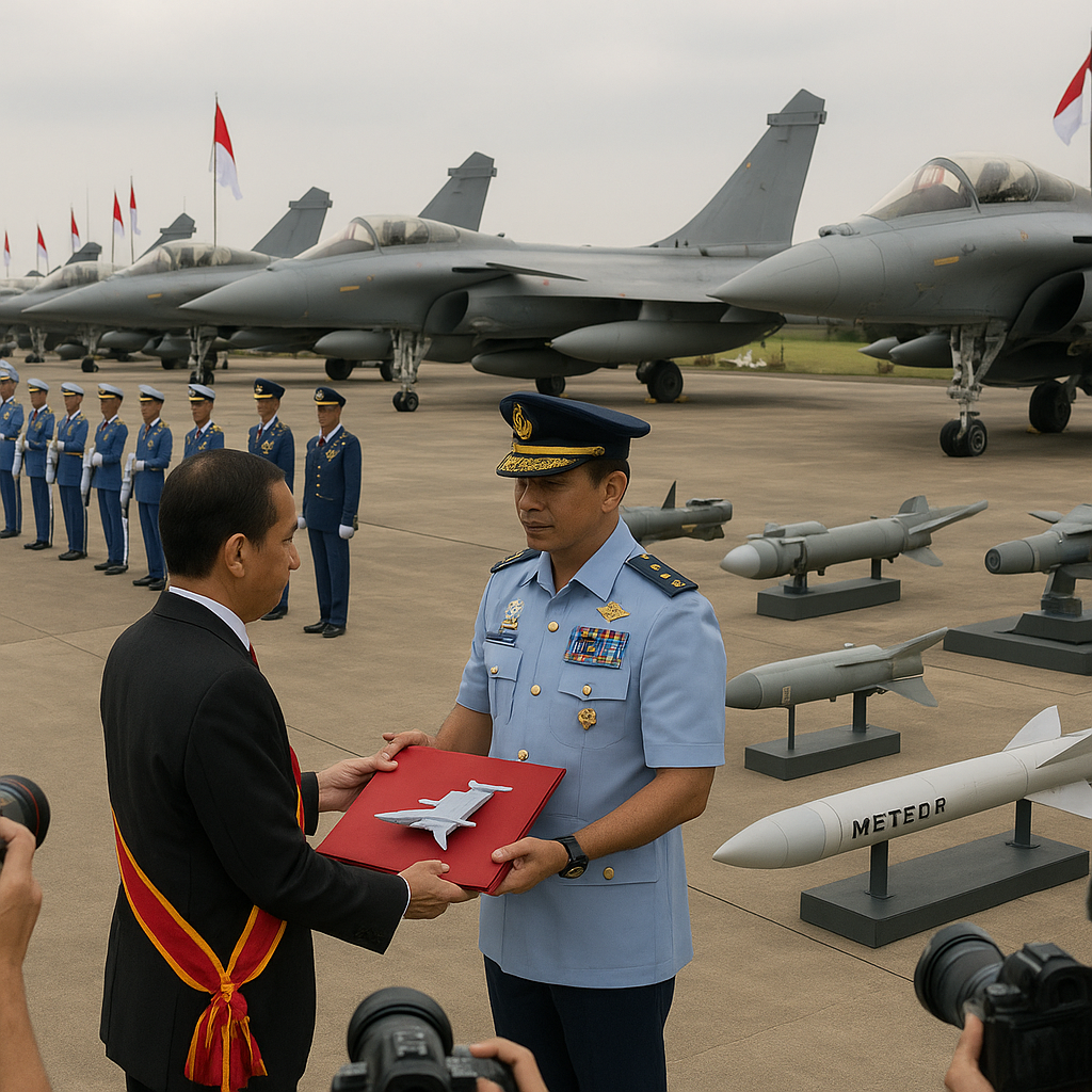 TNI AU Terima 11 Pesawat dan 8 Sistem Persenjataan Modern, Termasuk Rafale dan Rudal Meteor