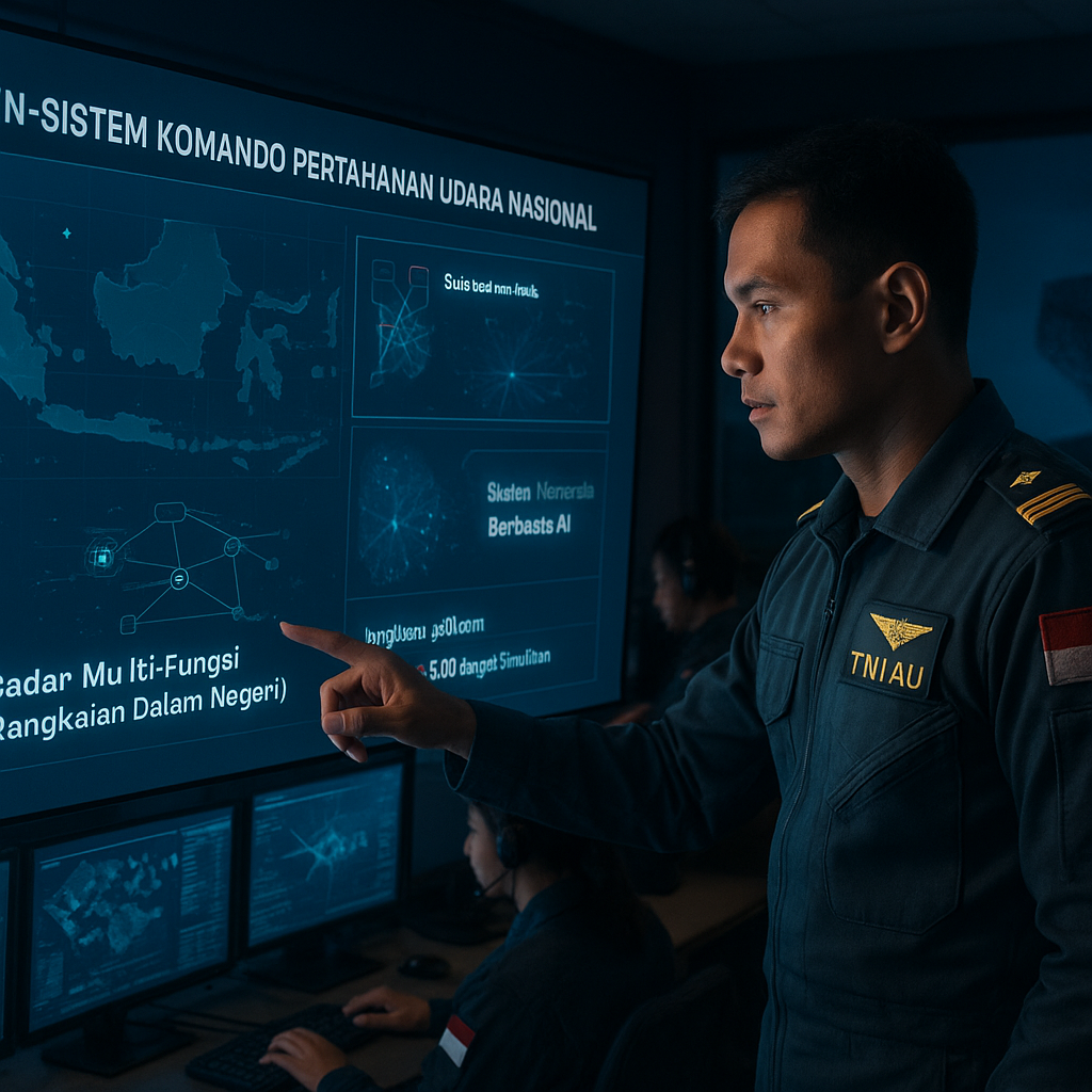 TNI AU Integrasikan Radar Multi-Fungsi ke Sistem Komando Pertahanan Udara Nasional