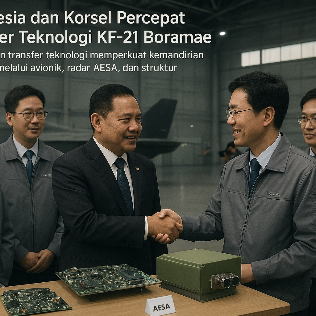 Indonesia dan Korsel Percepat Transfer Teknologi KF-21 Boramae