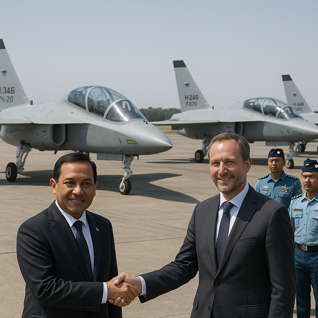 Kemhan Perkuat Pendidikan Penerbang dengan Pengadaan 12 Jet Latih M-346 F Block 20