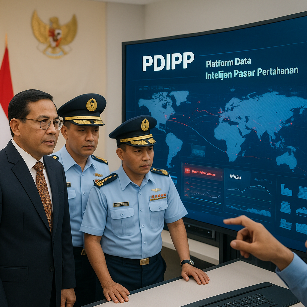 Kemhan Luncurkan Platform Data Intelijen Pasar Pertahanan untuk Antisipasi Disrupsi Rantai Pasok Global