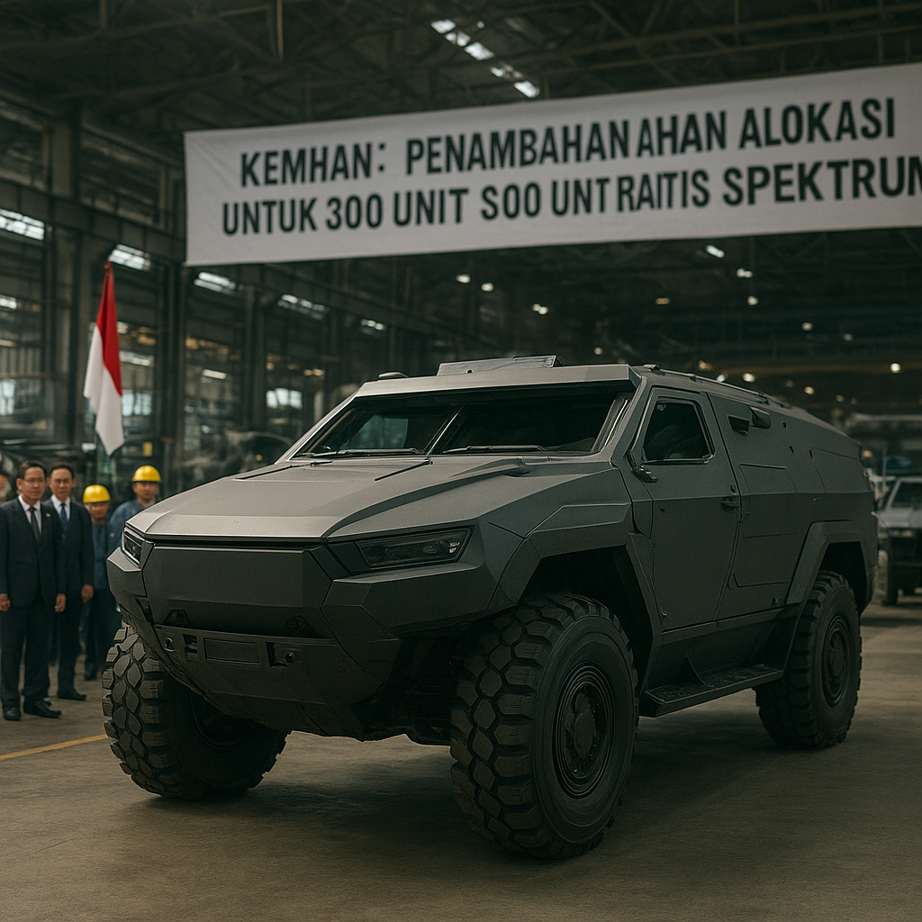 Kemhan Tambah Alokasi Anggaran untuk Rantis Spektrum Generasi Baru