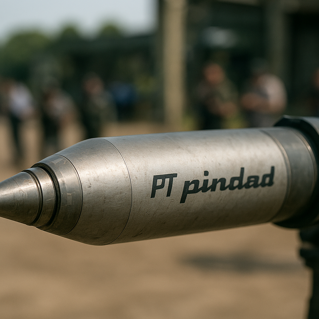 PT Pindad Kembangkan Amunisi Pintar 155mm dengan GPS/INS Guidance Kit