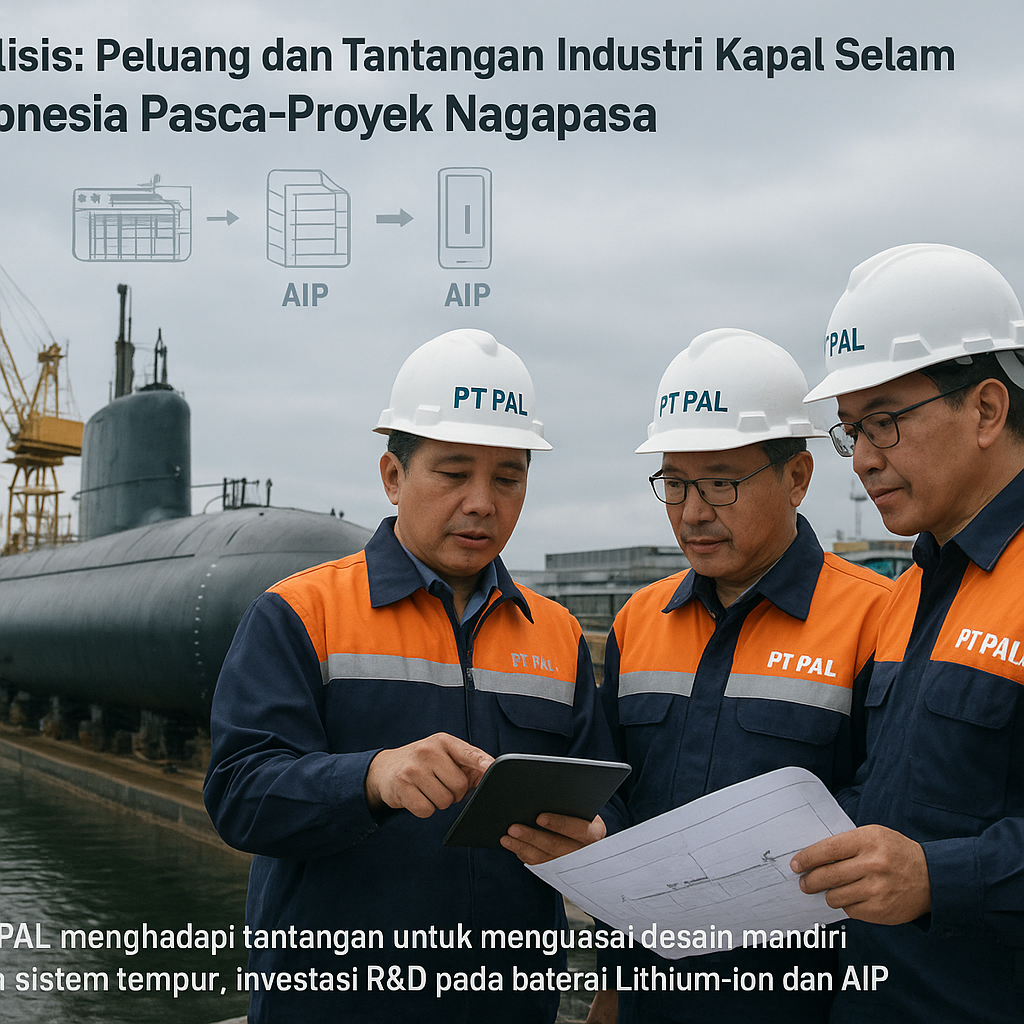 Analisis: Peluang dan Tantangan Industri Kapal Selam Indonesia Pasca-Proyek Nagapasa