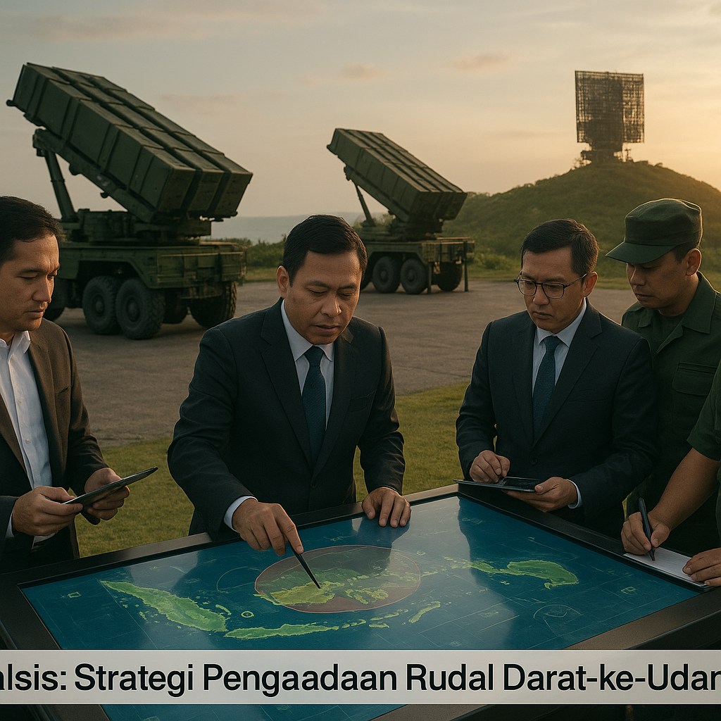 Analisis: Strategi Pengadaan Rudal Darat-ke-Udara Nasional untuk Isian Defensive Bubble IADS