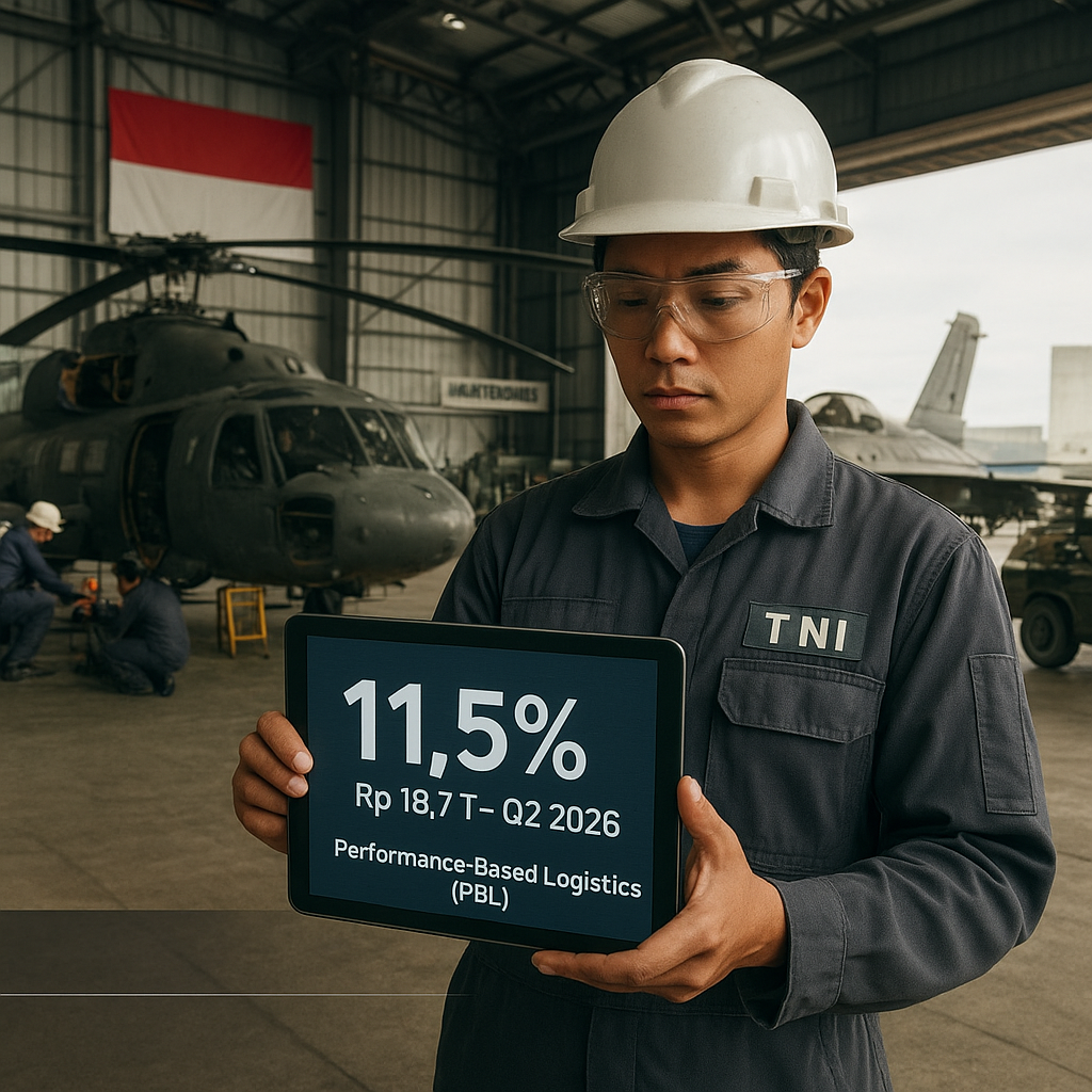 Data Industri: Pertumbuhan Pasar MRO Alutsista Indonesia Capai 11,5% di Tengah Gelombang Modernisasi