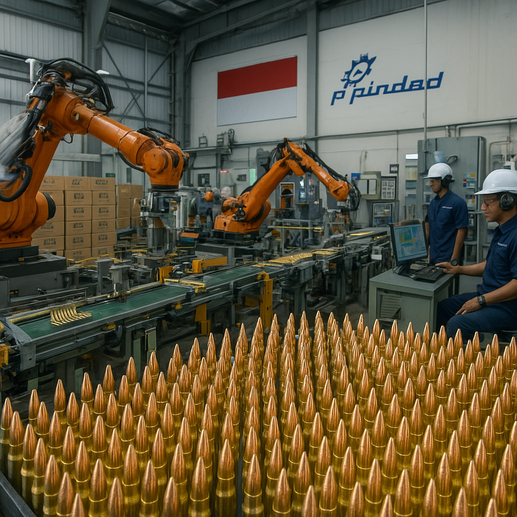 PT Pindad Mulai Produksi Massal Amunisi Kaliber 5.56 mm untuk Memenuhi Kebutuhan TNI