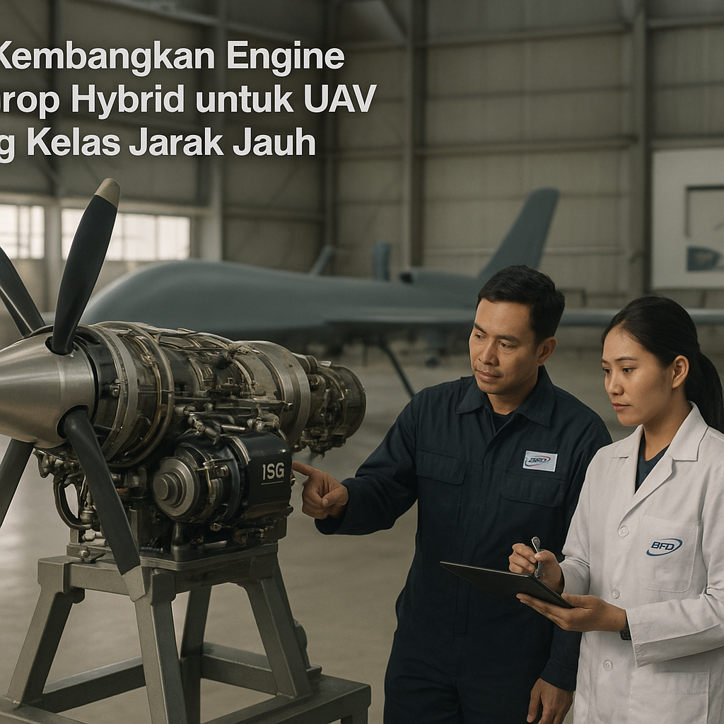 BPPT Kembangkan Engine Turboprop Hybrid untuk UAV Serang Kelas Jarak Jauh