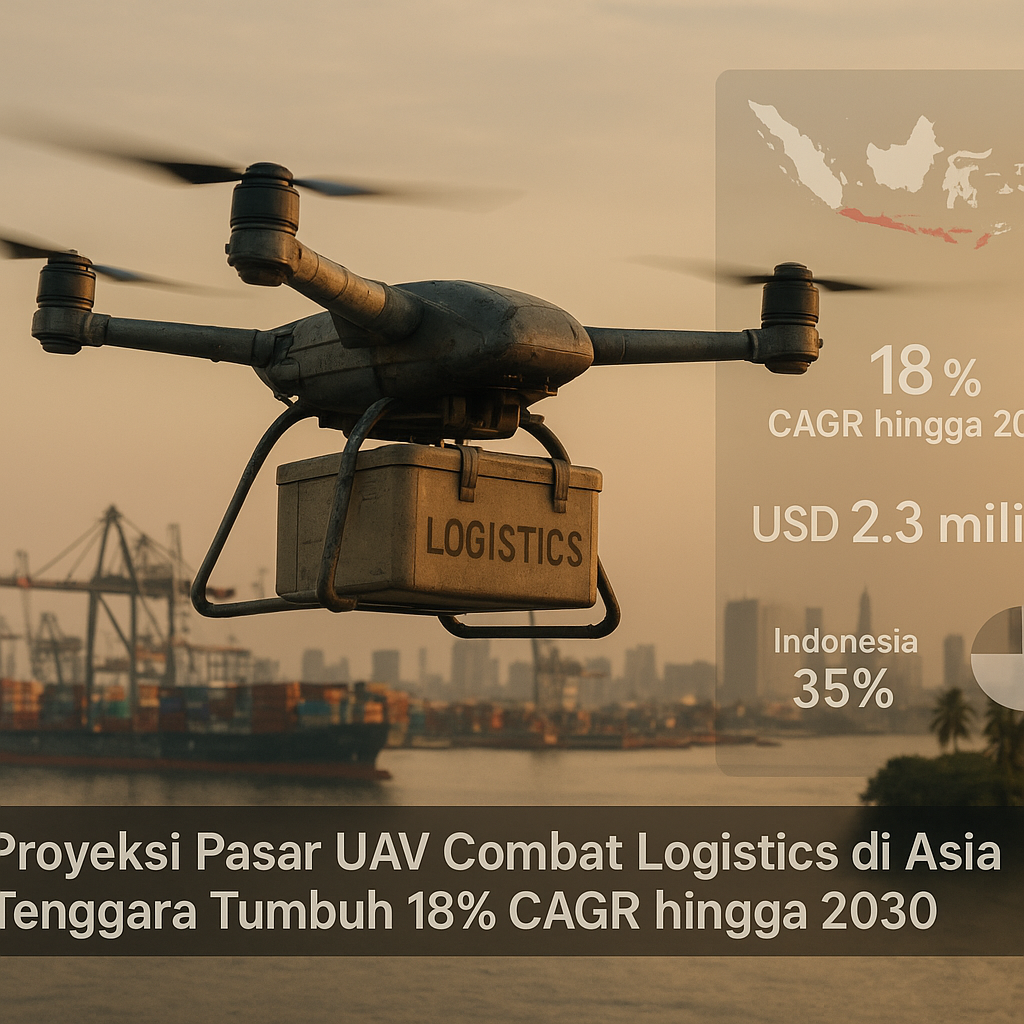 Proyeksi Pasar UAV Combat Logistics di Asia Tenggara Tumbuh 18% CAGR hingga 2030