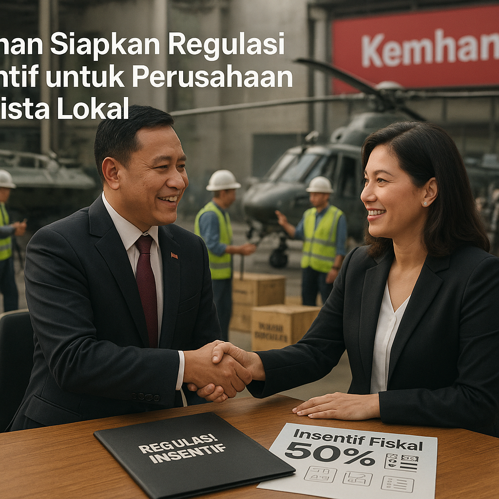 Kemhan Siapkan Regulasi Insentif untuk Perusahaan Alutsista Lokal