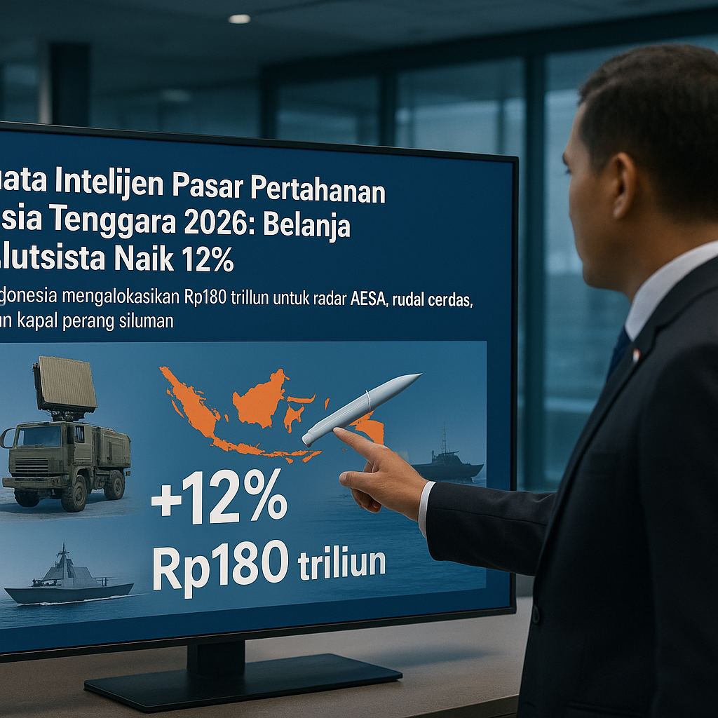 Data Intelijen Pasar Pertahanan Asia Tenggara 2026: Belanja Alutsista Naik 12%