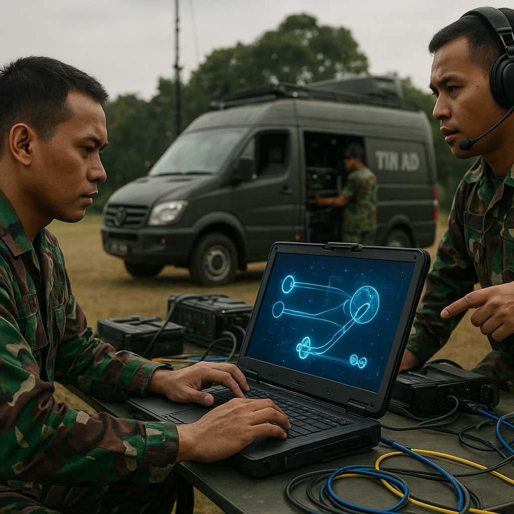 Keamanan Integrasi Data Militer: TNI AD Uji Sistem Komando Enkripsi Kuantum