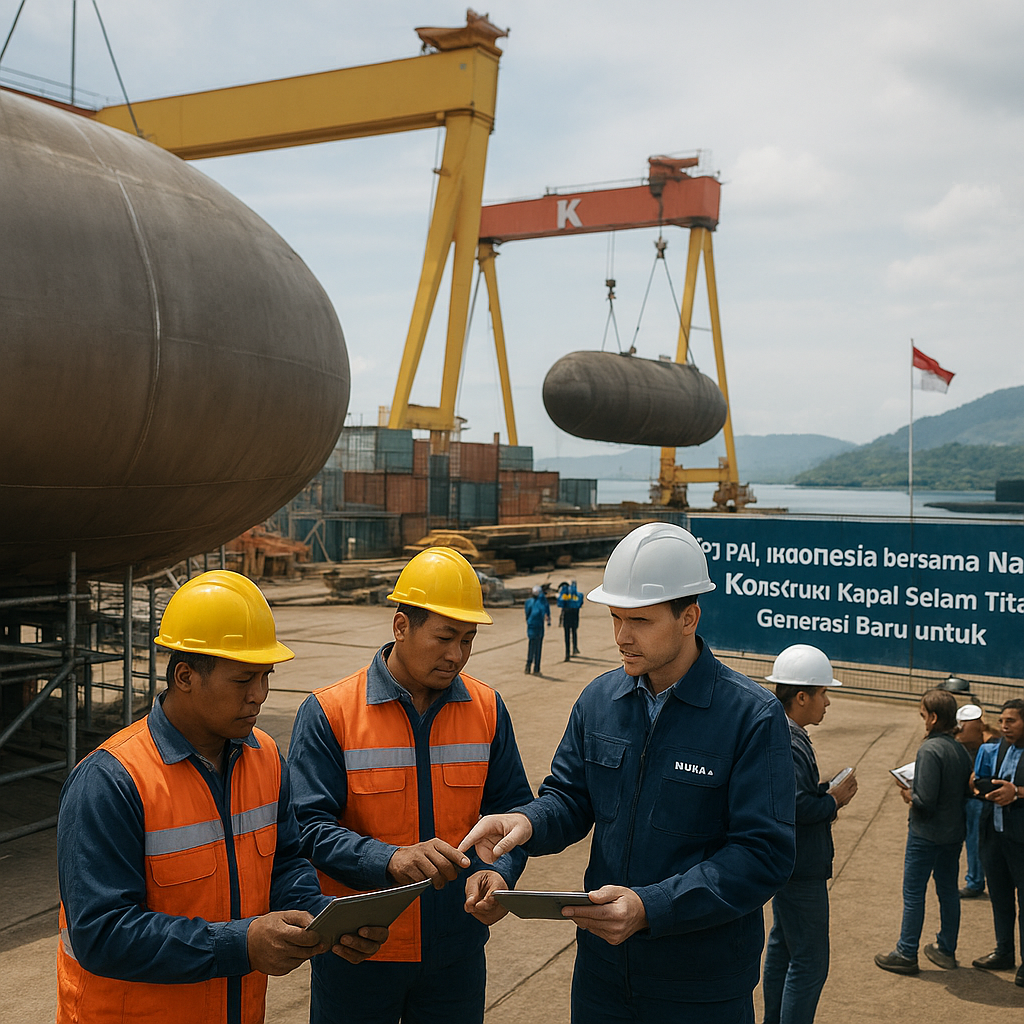 PT PAL Mulai Konstruksi Kapal Selam Titanium Bersama Naval Group untuk Operasi Laut Dalam