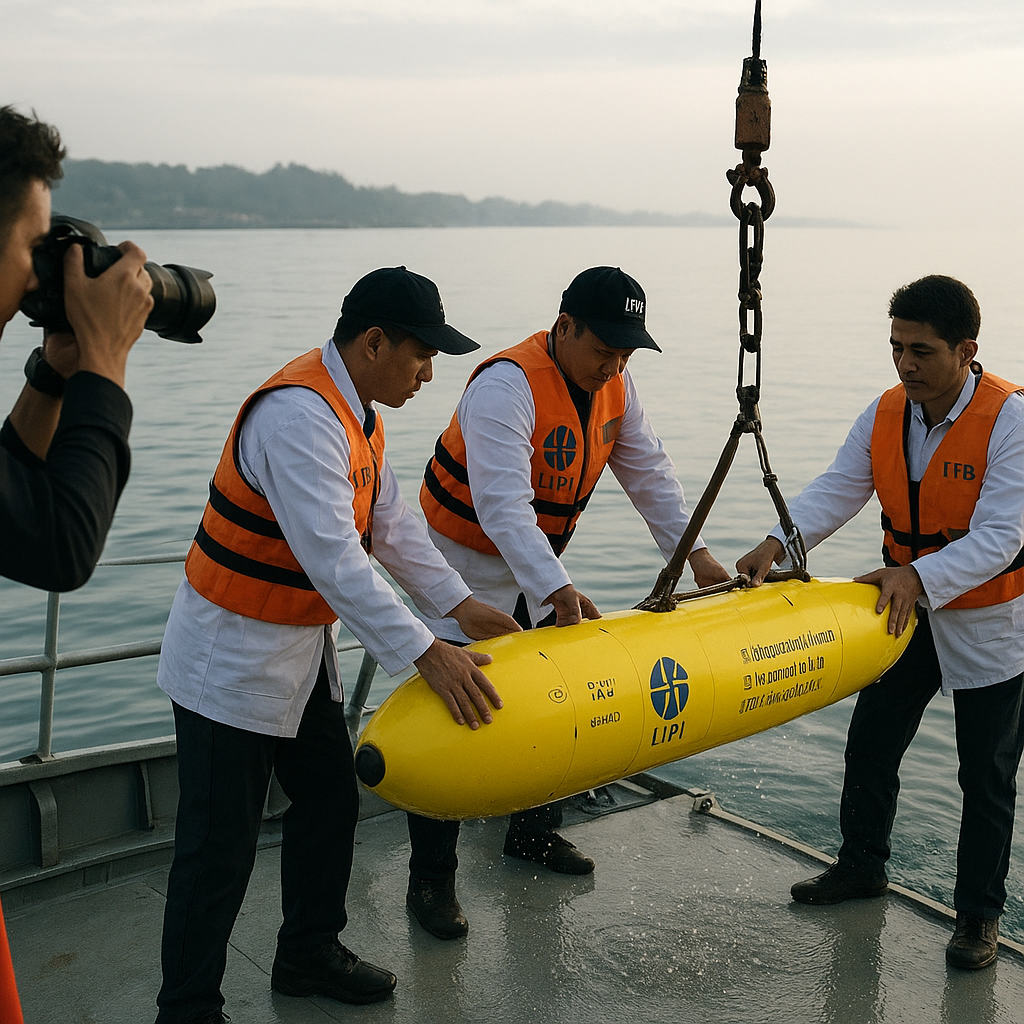 Riset Kapal Selam Mini Tanpa Awak (AUV) LIPI Masuki Fase Uji Laut