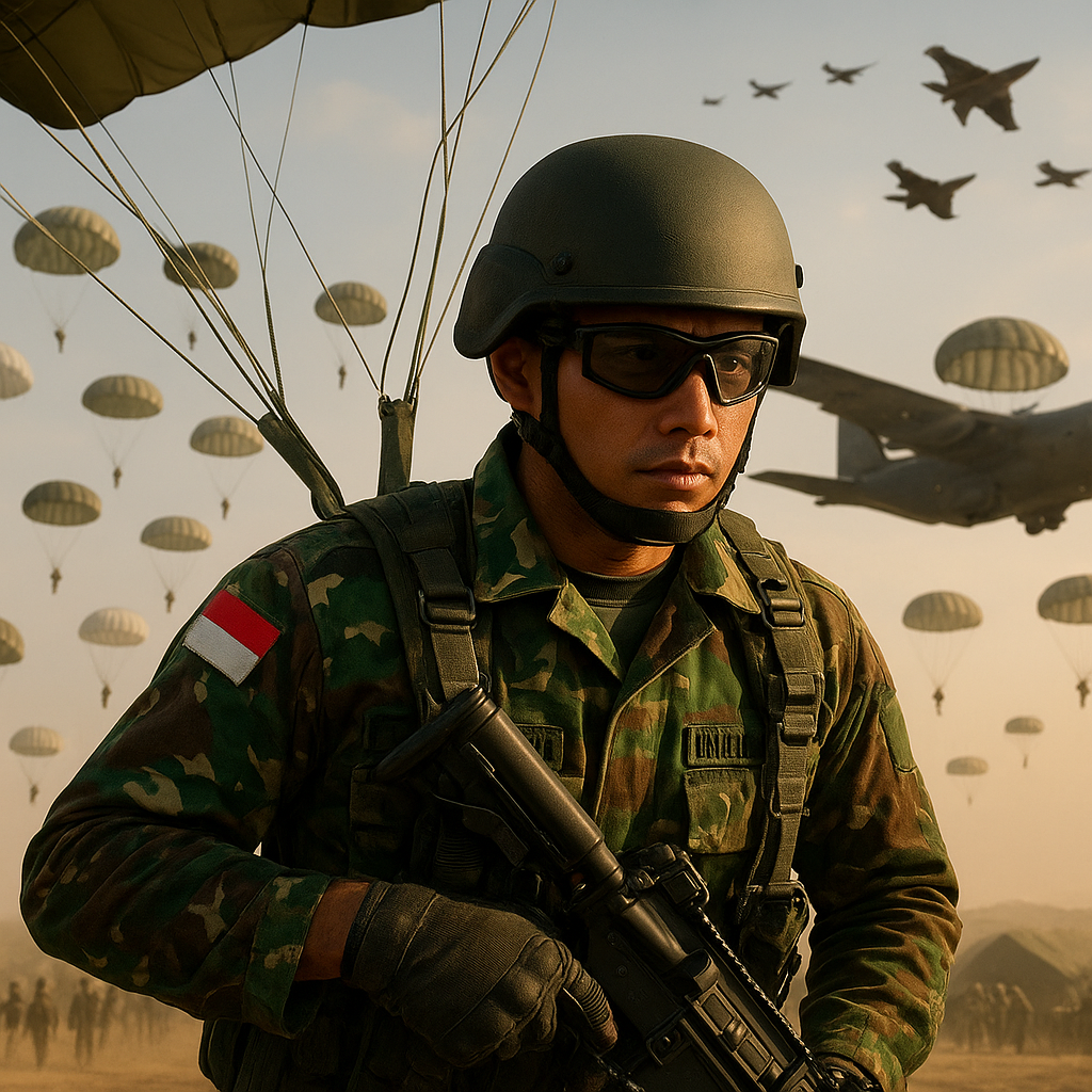 Penerjunan Pasukan Multinasional Garuda Shield 2026 Kian Perkuat Interoperabilitas Strategis