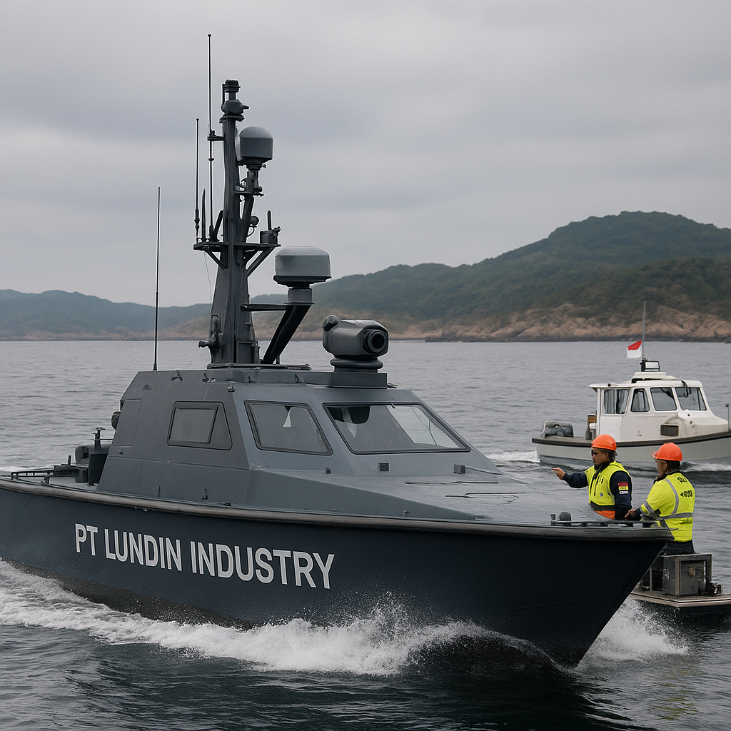 Pengembangan Autonomous Unmanned Surface Vessel (AUSV) oleh PT Lundin: Meningkatkan Capability ISR dan Asymmetric Warfare di Laut